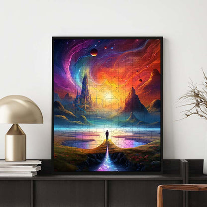 Sternenlichtreich - Holzpuzzle