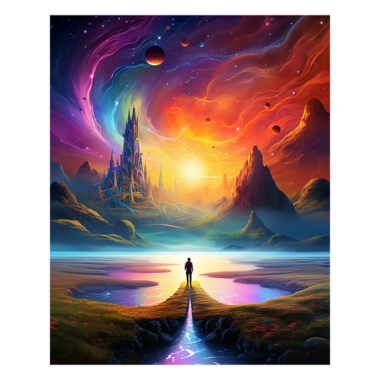 Sternenlichtreich - Holzpuzzle