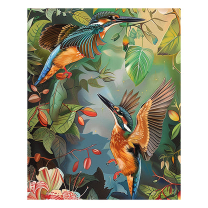 Eisvogel - Holzpuzzle