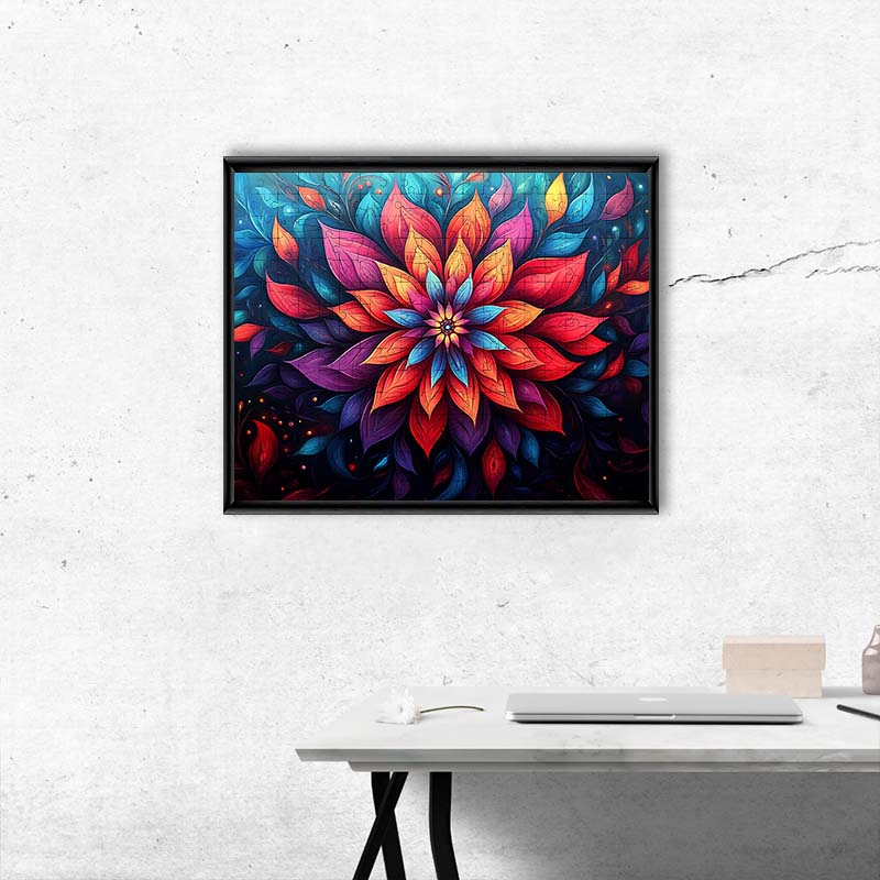 Mystic Bloom - Holzpuzzle