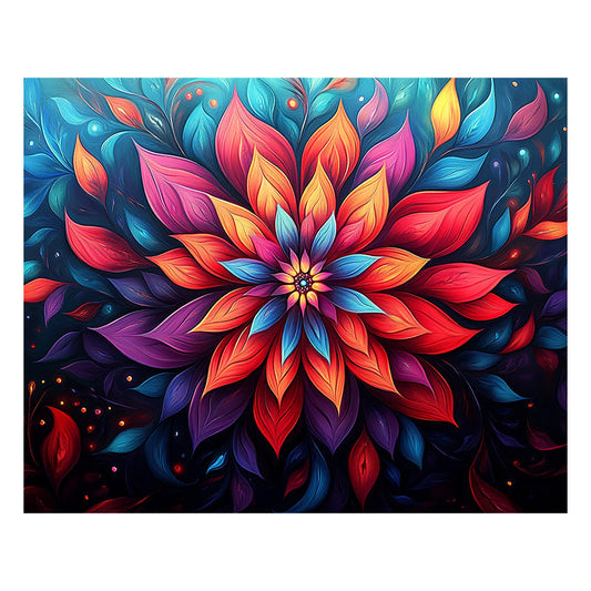 Mystic Bloom - Holzpuzzle