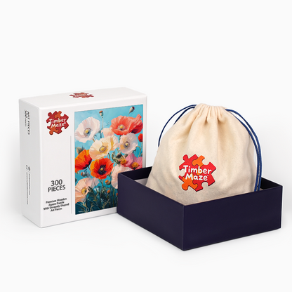 Wilde Eleganz - Holzpuzzle