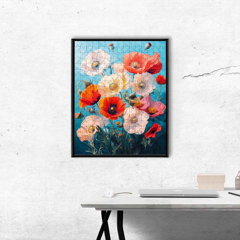 Wilde Eleganz - Holzpuzzle