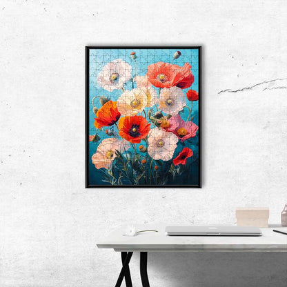 Wilde Eleganz - Holzpuzzle