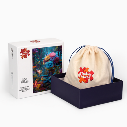 Harmonie der Natur - Holzpuzzle