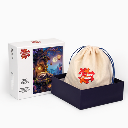 Mondscheinschlummer - Holzpuzzle