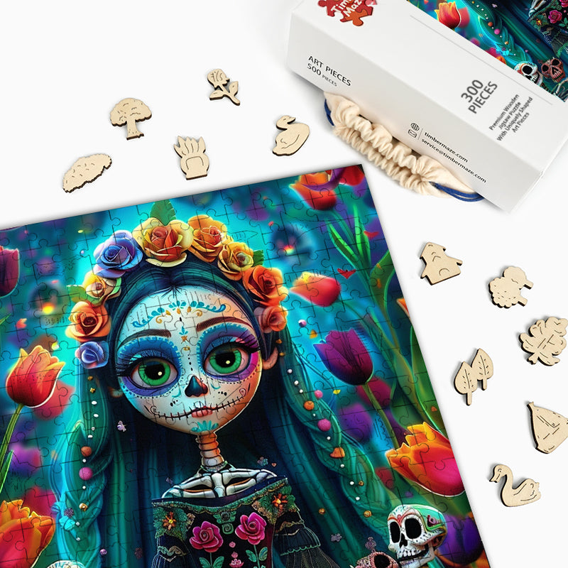 Tag des toten Mädchens - Holzpuzzle