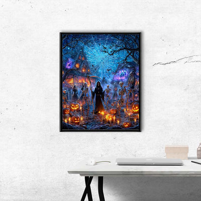 Halloween-Spuk - Holzpuzzle