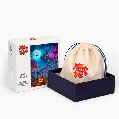 Gruselige Nachtparade - Holzpuzzle