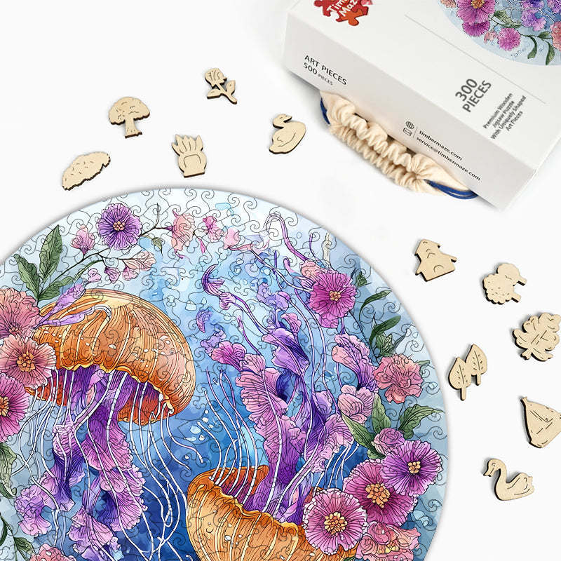 Aqua Garden - Holzpuzzle