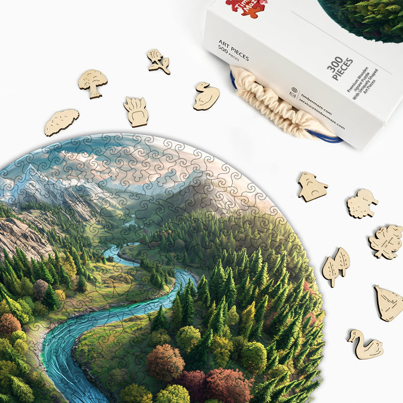 EcoSphere - Holzpuzzle