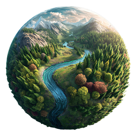 EcoSphere - Holzpuzzle