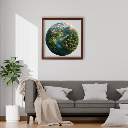 EcoSphere - Holzpuzzle