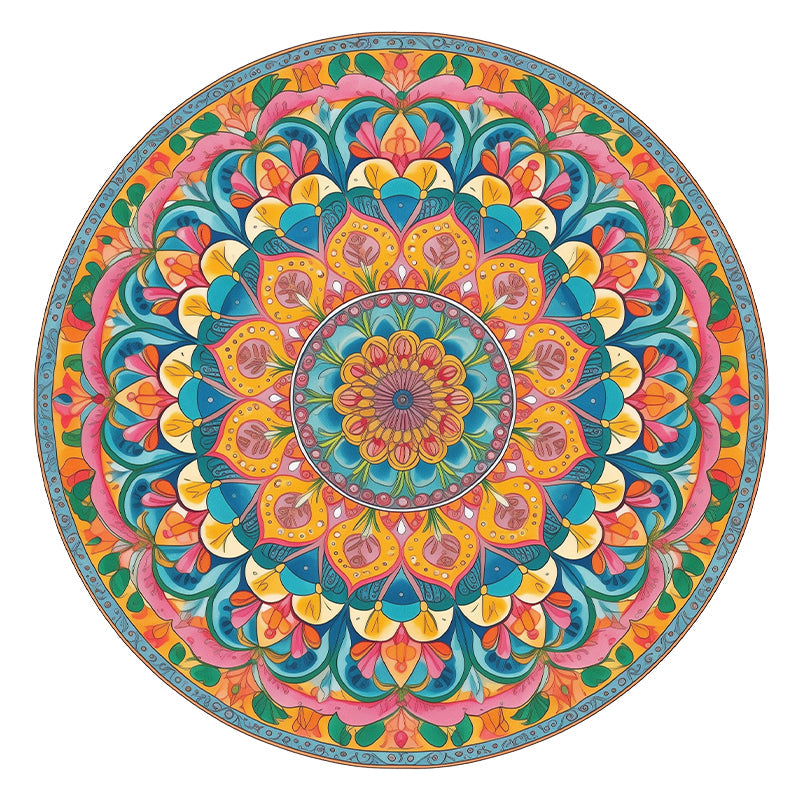 Florales Zen - Holzpuzzle