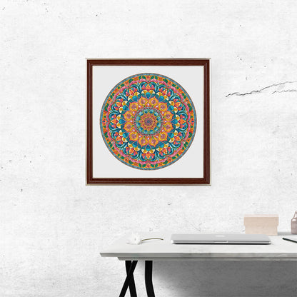 Florales Zen - Holzpuzzle