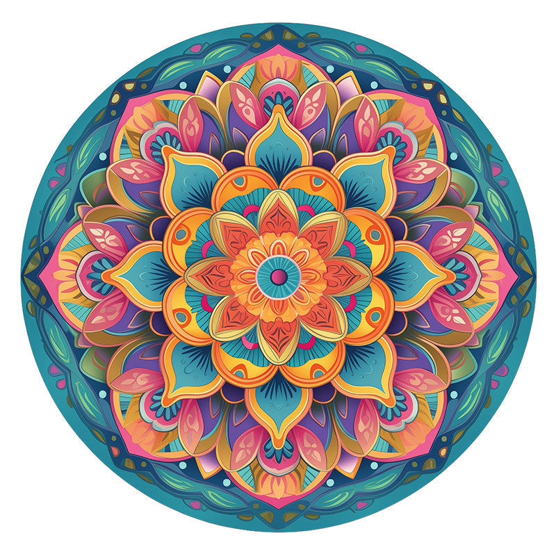 Mandala Bloom - Holzpuzzle
