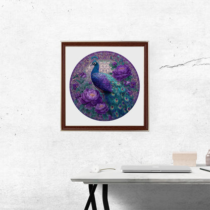 Königliches Gefieder - Holzpuzzle