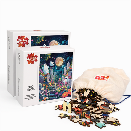 Geistergarten - Holzpuzzle