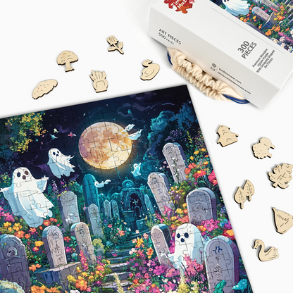 Geistergarten - Holzpuzzle