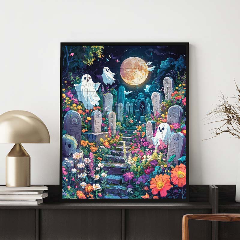 Geistergarten - Holzpuzzle