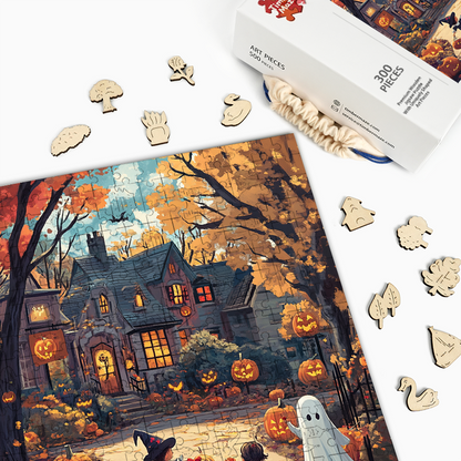 Halloween Delight - Holzpuzzle