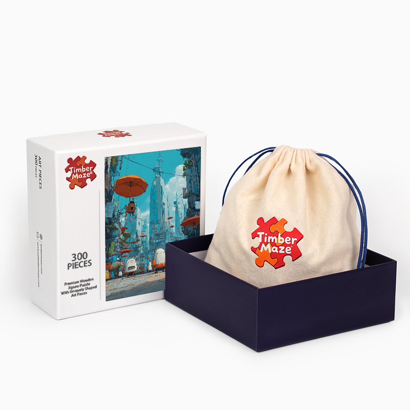 Robo Wonderland - Holzpuzzle