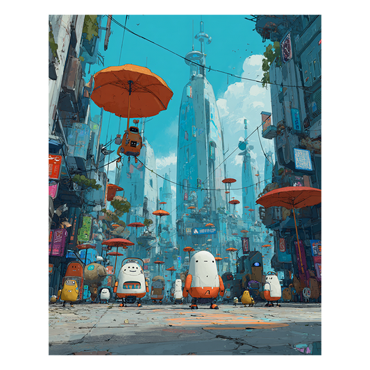 Robo Wonderland - Holzpuzzle