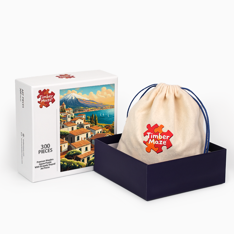 Sizilien - Holzpuzzle