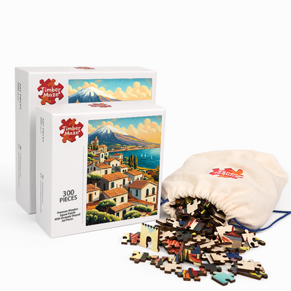 Sizilien - Holzpuzzle