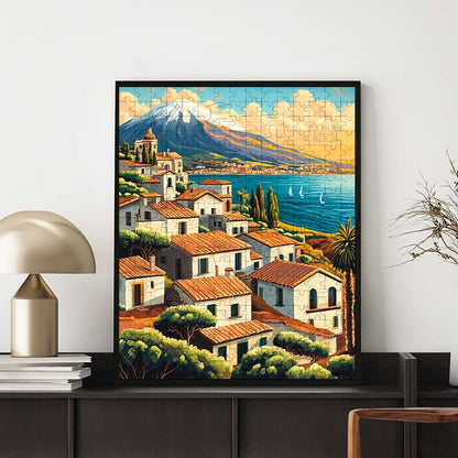 Sizilien - Holzpuzzle