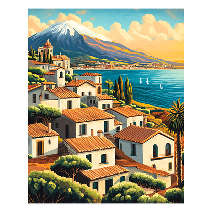 Sizilien - Holzpuzzle