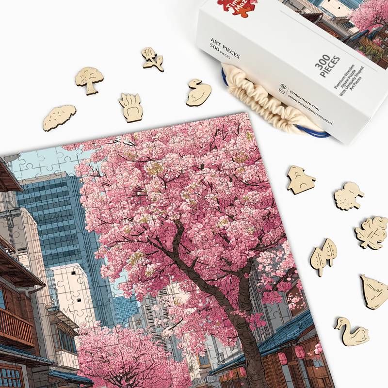 Yokohama Breeze - Holzpuzzle