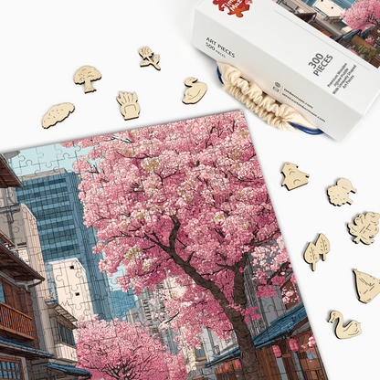 Yokohama Breeze - Holzpuzzle