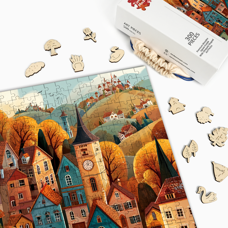 Erntezeit - Holzpuzzle