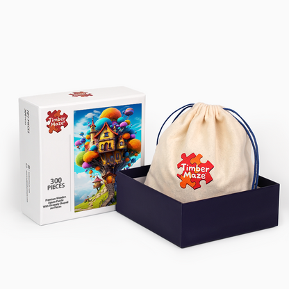 Dreamtopia Schloss - Holzpuzzle