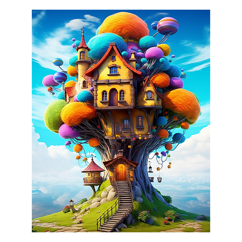 Dreamtopia Schloss - Holzpuzzle