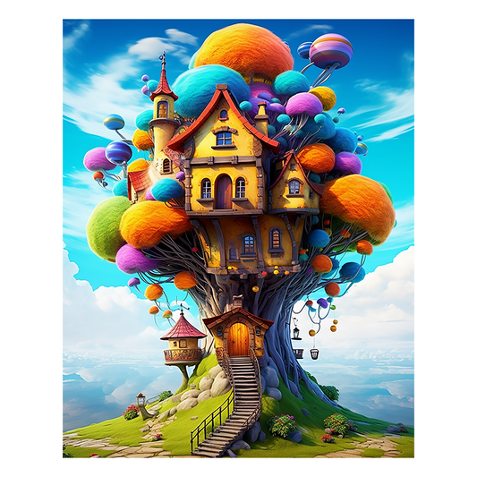 Dreamtopia Schloss - Holzpuzzle