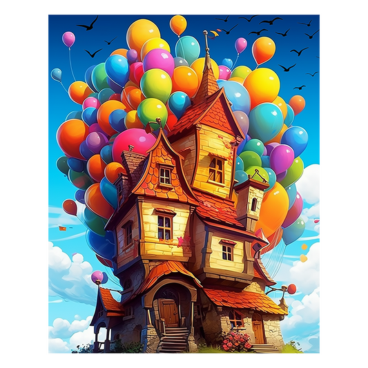 Märchenhaus - Holzpuzzle