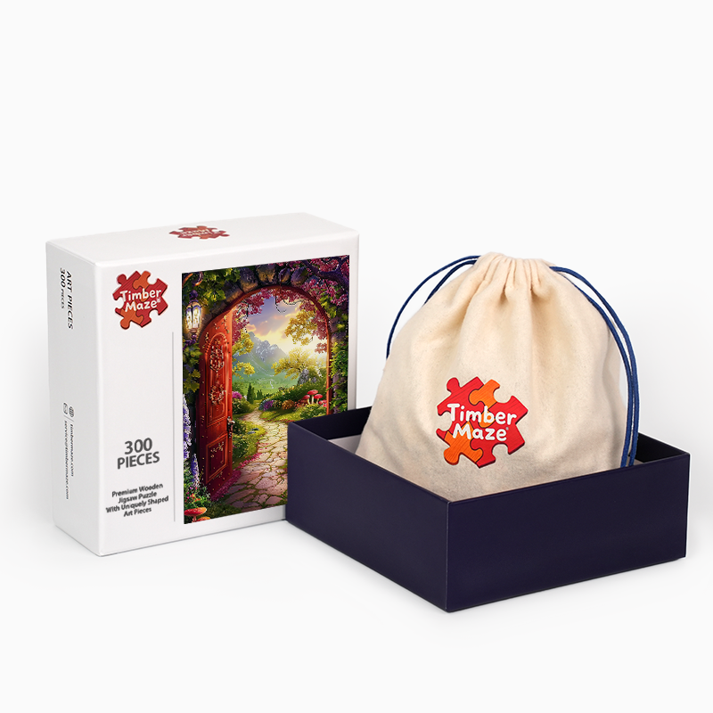 Gartentor - Holzpuzzle