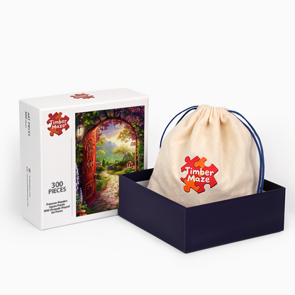 Gartentor - Holzpuzzle