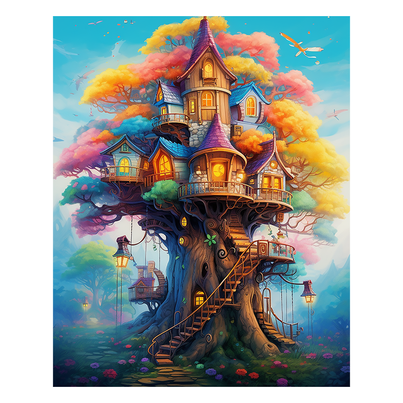 Treetopia - Holzpuzzle